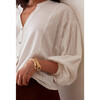 Women's Auden Top, Crisp White - Blouses - 3