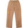 Beckett Wide Leg Pants, Brown - Pants - 1 - thumbnail