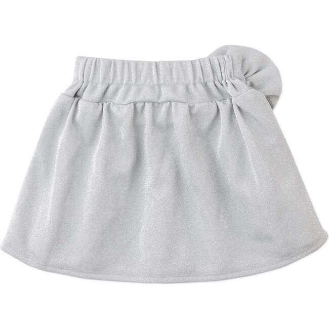 Emilia Skirt Argent With  Rose Corsage - Skirts - 2