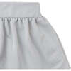 Emilia Skirt Argent With  Rose Corsage - Skirts - 3