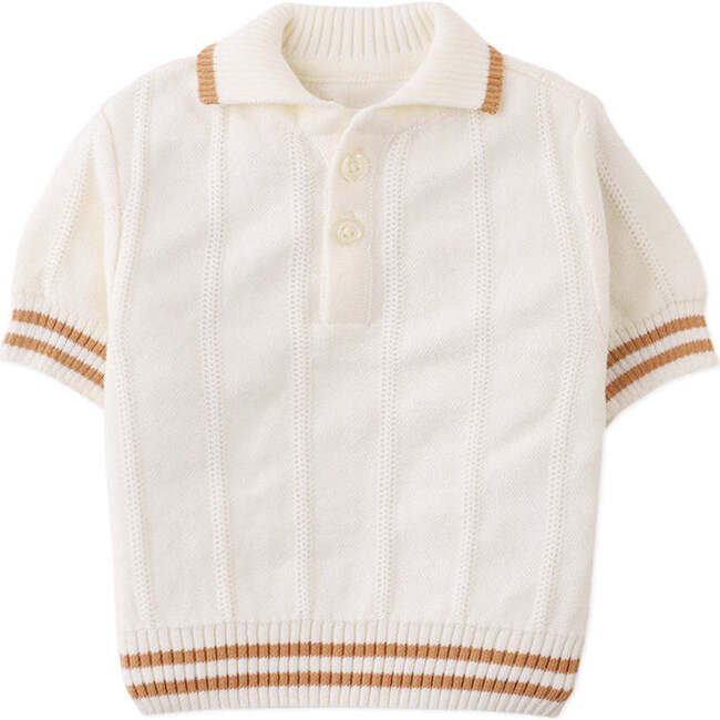 Baby Zeke Polo, White