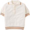 Baby Zeke Polo, White - Polo Shirts - 1 - thumbnail