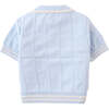 Baby Zeke Polo, Blue - Polo Shirts - 1 - thumbnail