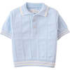 Baby Zeke Polo, Blue - Polo Shirts - 3