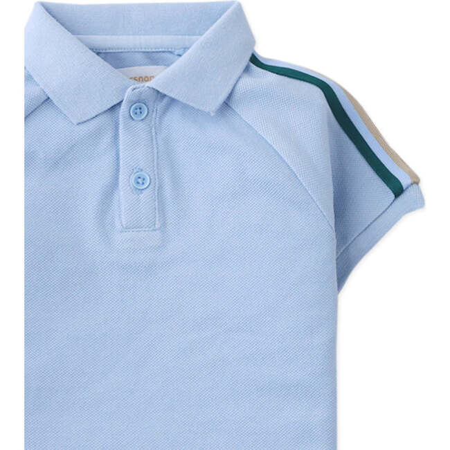 Baby Xavier Polo Shirt, Blue - Polo Shirts - 4