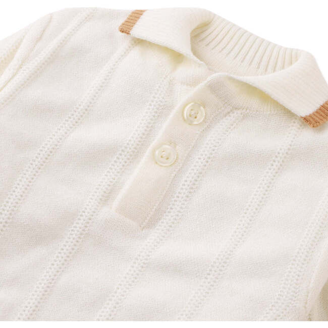 Baby Zeke Polo, White - Polo Shirts - 5