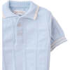 Baby Zeke Polo, Blue - Polo Shirts - 4