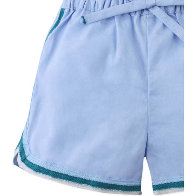 Baby Ricky Pull-On Shorts, Blue - Shorts - 4