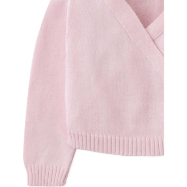 Baby Ophelia Wrap Cardigan, Pink - Cardigans - 4