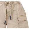 Baby Nate Utility Shorts, Beige - Shorts - 2