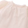 Baby Oksana Dress With Ruffles, Beige - Dresses - 5