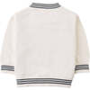 Baby Clyde Zipped Cardigan With Patch , Offwhite - Cardigans - 5