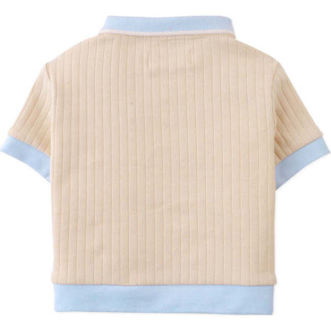 Baby Arthur Polo Shirt With Contrast Details, Beige - Polo Shirts - 2