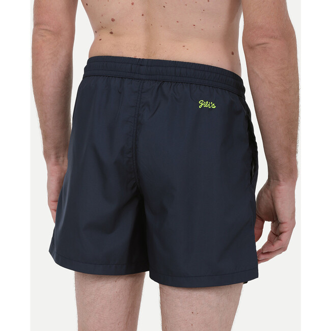 Men's Trawangan Swim Trunk, Night Blue - Swim Trunks - 3
