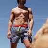 Men's Trawangan Swim Trunk, Original Azulejos - Swim Trunks - 4