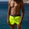 Men's Komodo Swim Trunk, Fluo Yellow - Swim Trunks - 4