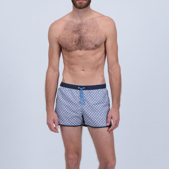 Men's Komodo Swim Trunk, Blue Sensu - Swim Trunks - 2