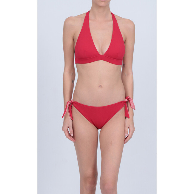 Women's Bali Top, Glossy Red - Two Pieces - 2