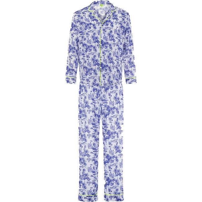 Women's Pajama, Toile De Jouy Balinaise Inspiration