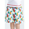 Sailboat Print Swim Trunk - Swim Trunks - 2