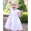 Linen-Look Stripe Dress With Flowers and Bloomer - Dresses - 3