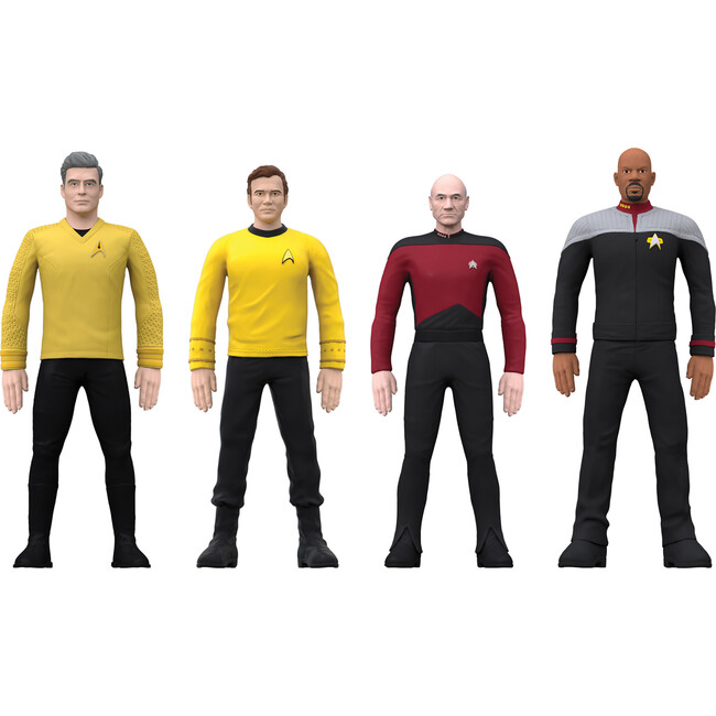 FleXfigs: Star Trek Captains - 4 Character Pack