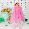 Magical Rainbow Short Sleeve Tutu Dress, Pink - Dresses - 4