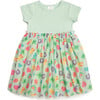 Lucky Charm St. Patrick's Day Short Sleeve Tutu Dress, Multi - Dresses - 1 - thumbnail