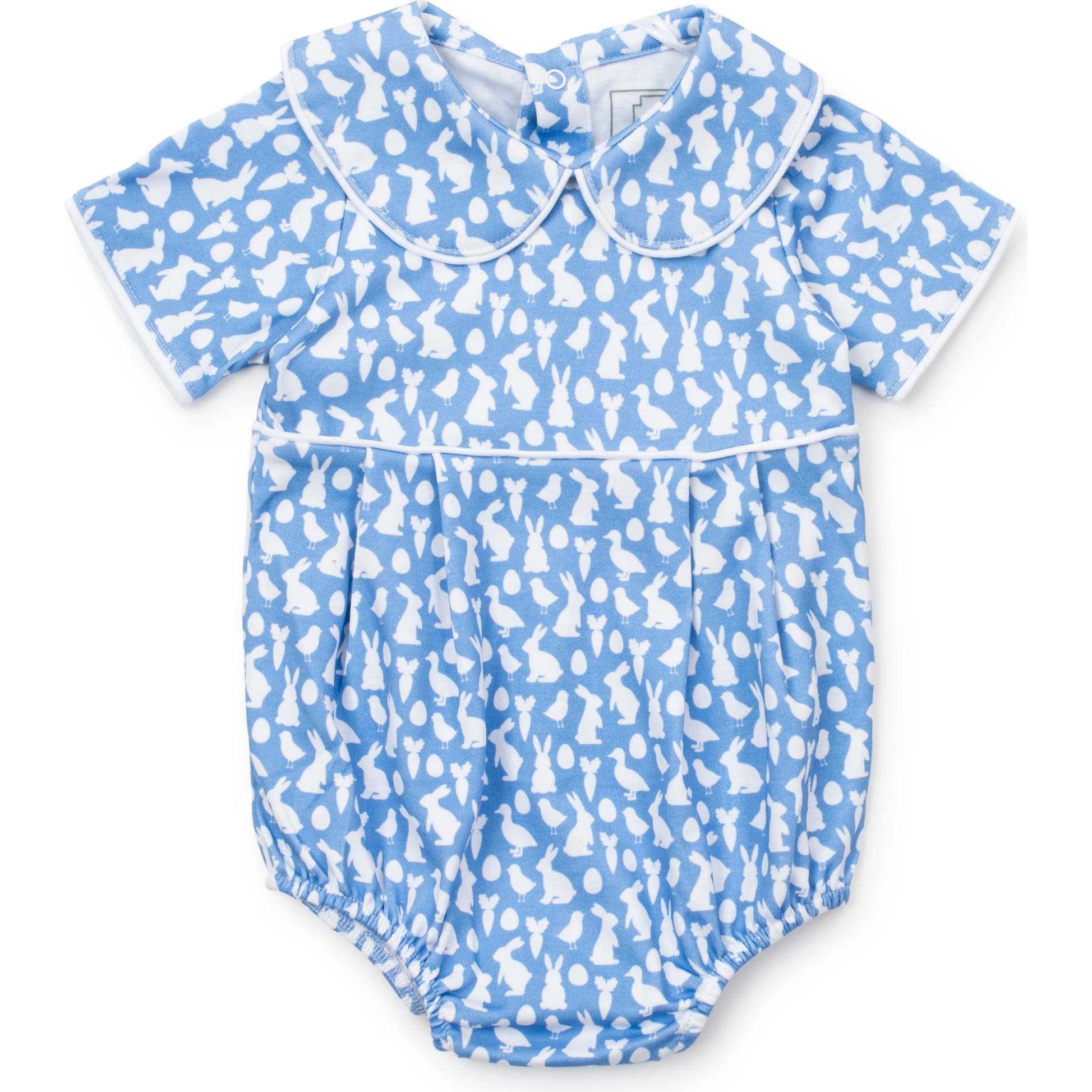 Palmer Boys' Bubble, Easter Time Blue - Rompers - 1