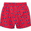 Sebastian Car Swimshort, Red - Swim Trunks - 2