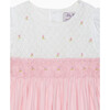 Rose Handsmocked Dress, Pink - Dresses - 3