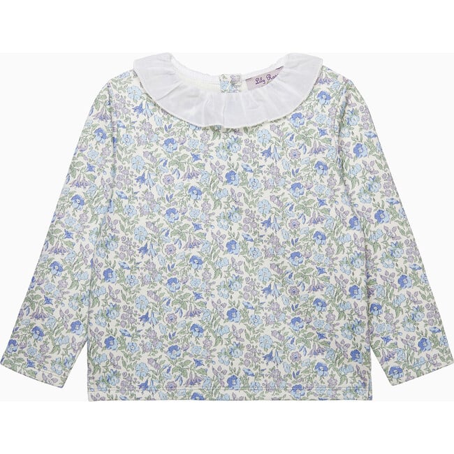 Little Liberty Print Bluebell Sweatshirt, Blue