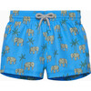 Little Elephant Swimshort, Blue - Swim Trunks - 1 - thumbnail