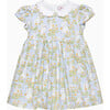 Little Bella Bunny Petal Dress, Blue Bunny - Dresses - 1 - thumbnail