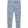 Liberty Print Neon Wiltshire Leggings, Navy - Leggings - 2