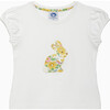 Liberty Print Betsy Bunny Applique Jersey Pj Set, Yellow Betsy - Pajamas - 3