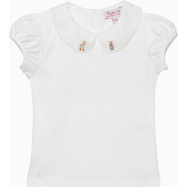 Duck And Bunny T-Shirt, White