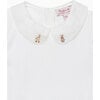 Duck And Bunny T-Shirt, White - T-Shirts - 3