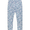 Catherine Leggings, Blue Floral - Leggings - 1 - thumbnail