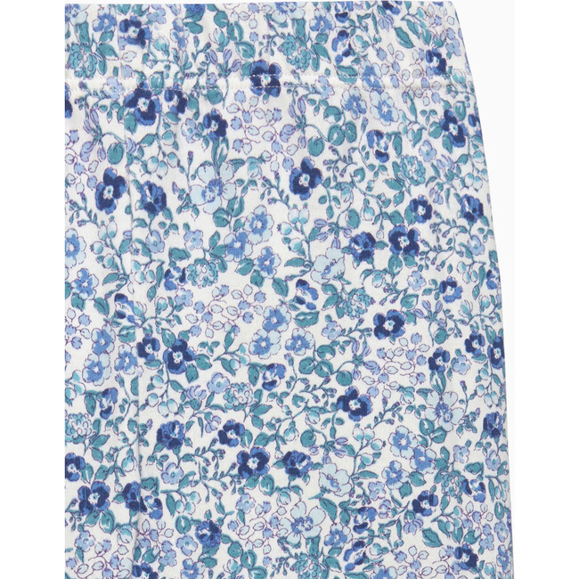 Catherine Leggings, Blue Floral - Leggings - 3