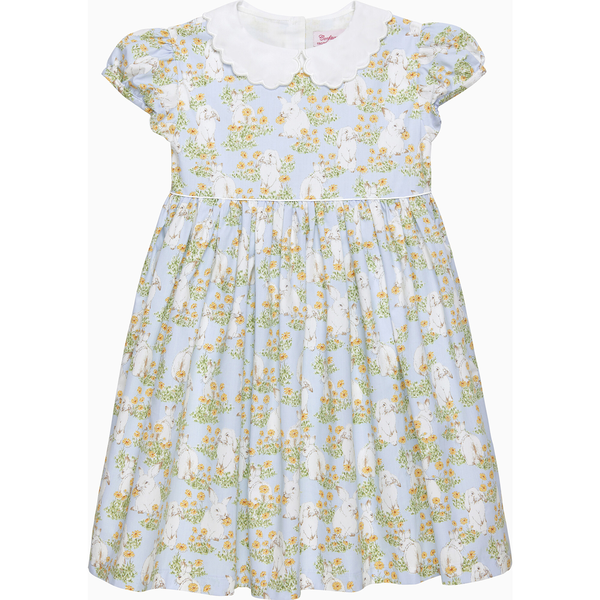 Bella Bunny Petal Dress, Blue  Bunny - Dresses - 1
