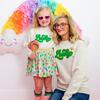 Lucky Rainbow Patch St. Patrick's Day Adult Sweatshirt, Natural - Sweatshirts - 4