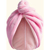 Pink Towel Hair Wrap - Bath Towels - 1 - thumbnail