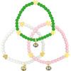 Hearts Bracelet Gift Set, Pink & Green - Bracelets - 2