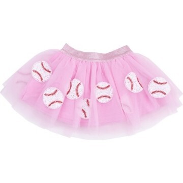 Tutu Skirt, Pink Baseball