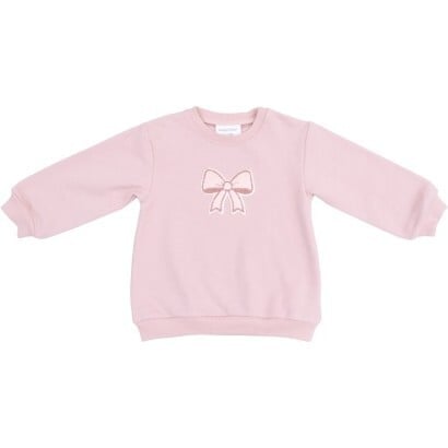 Oversize Sweatshirt with Applique- Bows and Ballet