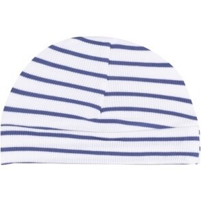 Beanie Hat, Stripe Vintage Navy