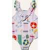 UPF 50+ Recycled Polyester Beach Baby Swimsuit - One Pieces - 2