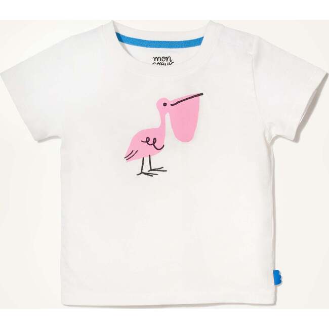 Recycled Cotton Pelican Baby T-Shirt - T-Shirts - 1