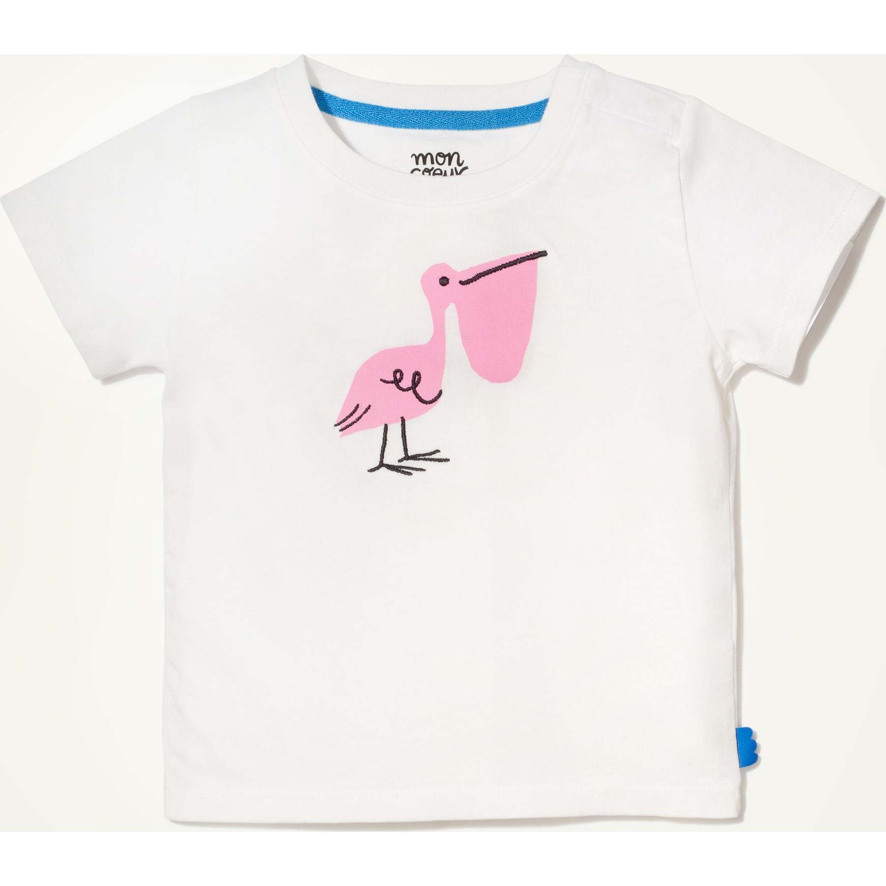 Recycled Cotton Pelican Baby T-Shirt - T-Shirts - 1